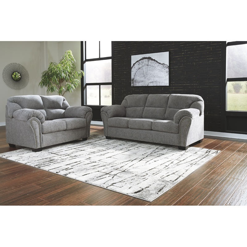 Allmaxx – Living Room Set|Dark Gray|2 Pc. – Sofa, Loveseat|3 Pc. – Sofa, Loveseat, Rocker Recliner
