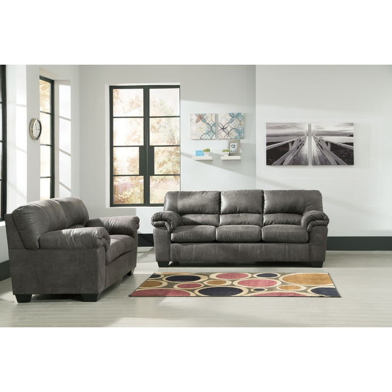 Bladen – Sofa, Loveseat|Dark Gray