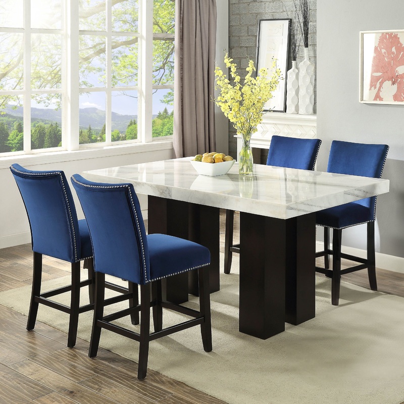 Camila – Rectangular Counter Dining Set