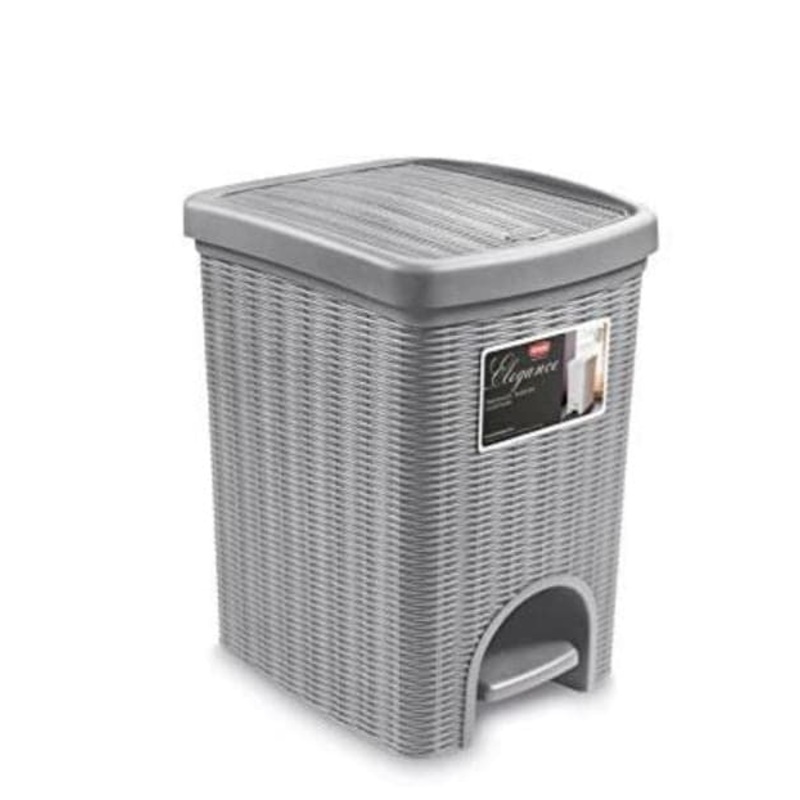 ELEGANCE PLASTIC DUSTBIN GREY 20LT