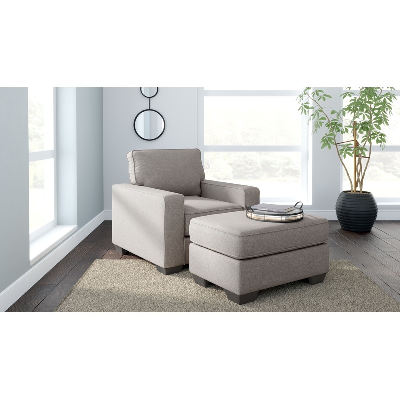 Greaves – Chair, Ottoman|Gray