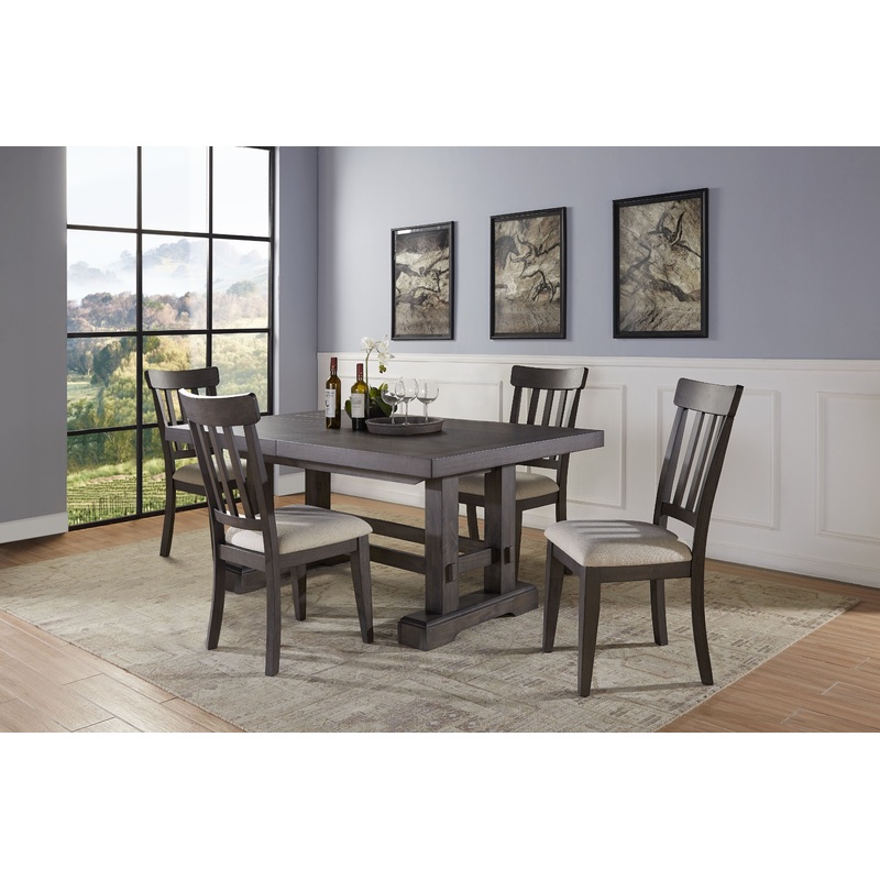 Napa – Dining Set|Dark Brown|Light Brown|9 Pc. Table, 8 Chairs|7 Pc. Table, 6 Chairs|5 Pc. Table, 4 Chairs|7 Pc. Table, 2 Uph, 4 Side Chairs