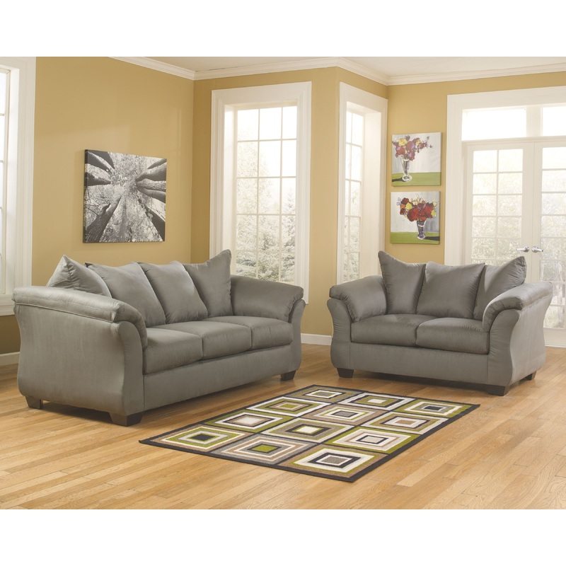 Darcy – Living Room Set|Dark Gray|Black|2 Pc. Sofa, Loveseat|4 Pc. Sofa, Loveseat, Chair, Ottoman|3 Pc. Sofa, Loveseat, Rocker Recliner