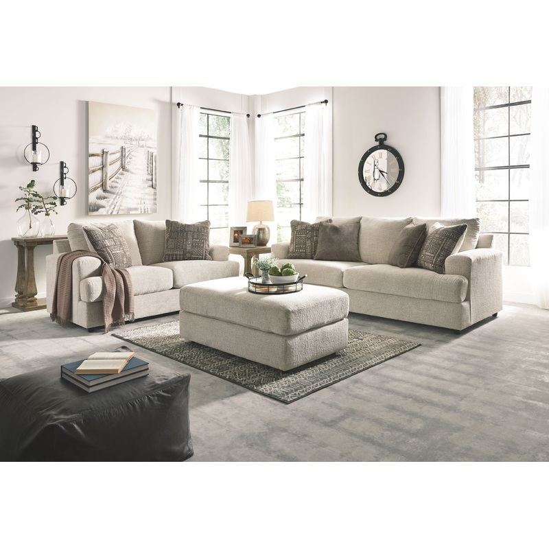Soletren – Living Room Set|Beige|3 Pc. – Sofa, Loveseat, Accent Ottoman|3 Pc. – Sofa, Loveseat, Swivel Accent Chair