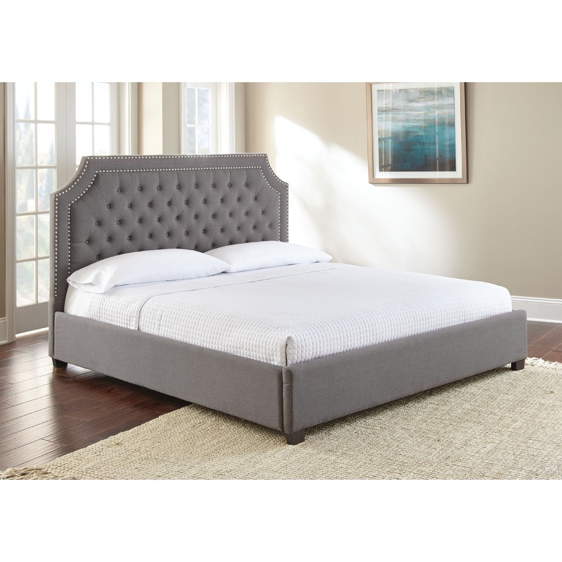 Wilshire – Bed|Dark Gray|Queen|King