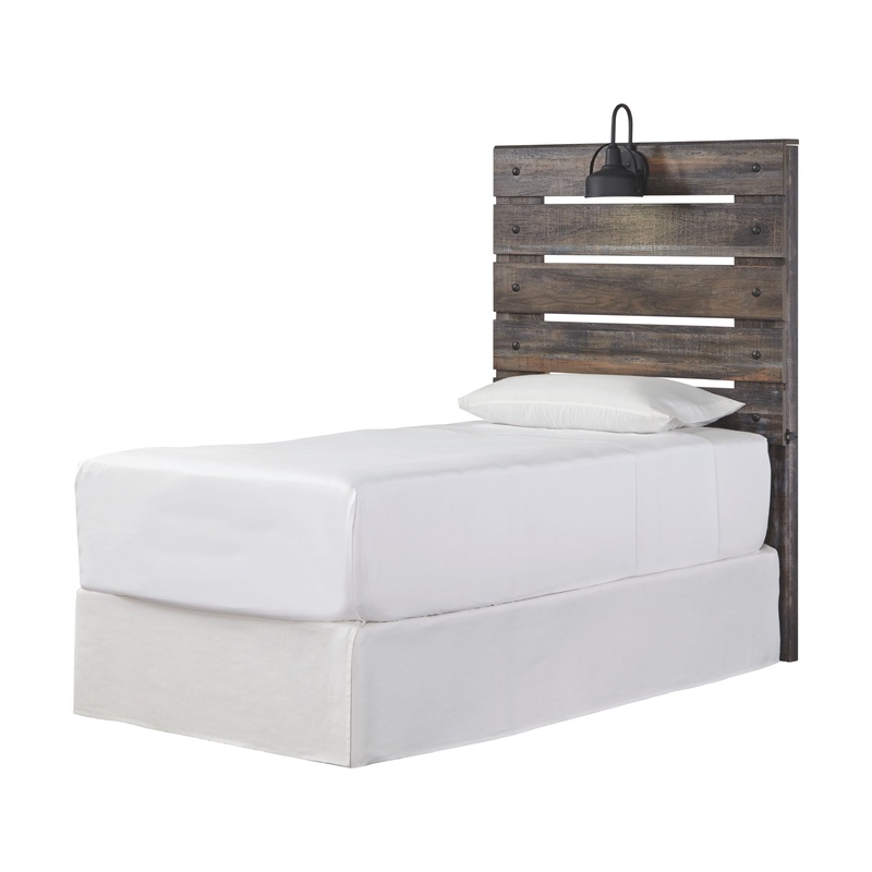 Drystan – Youth Panel Headboard With Bed Frame