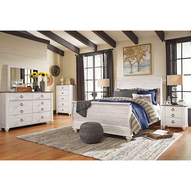 Willowton – Sleigh Bedroom Set