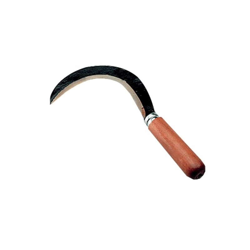 FORGED NAG WITH WOODEN HANDLE