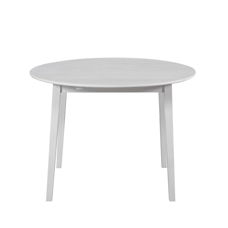 Naples – Drop Leaf Dining Table – White