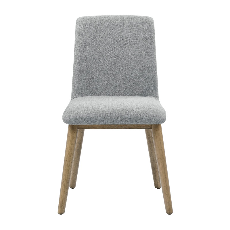 Vida – Polyester Side Chair (Set of 2) – Gray