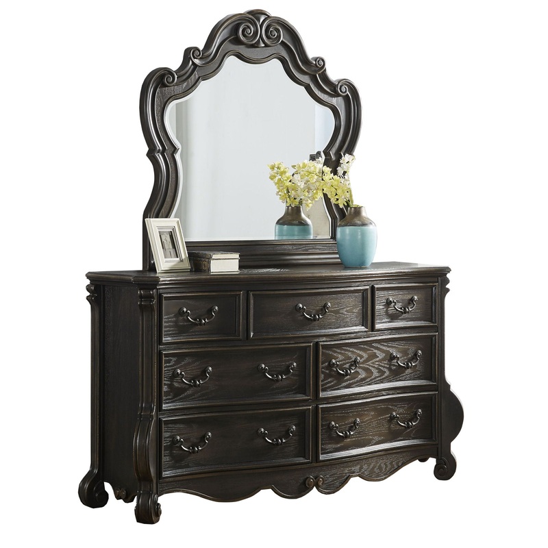Rhapsody – Dresser And Mirror – Dark Brown