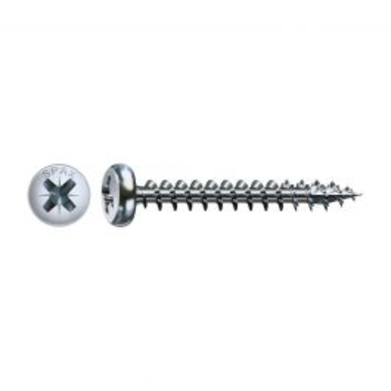 ZINC-PLATED POZI SCREWS 3.5X20 S 20 PCS.