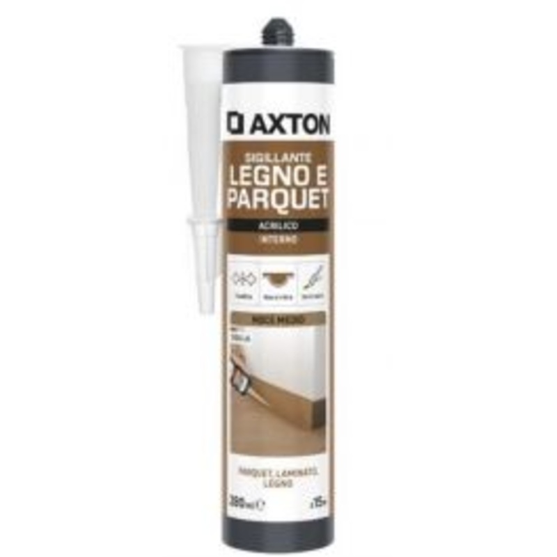 ACRYLIC WOOD AND PARQUET SEALANT MEDIUM WALNUT AXTON 280 ML