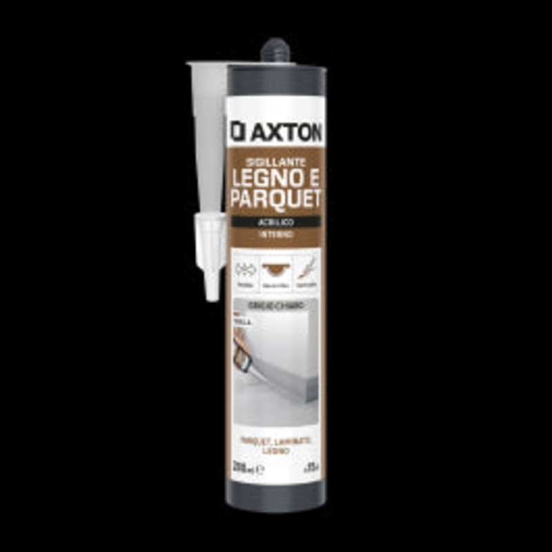 AXTON LIGHT GREY ACRYLIC WOOD AND PARQUET SEALANT 280 ML