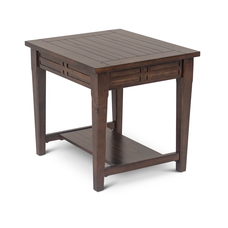 Crestline – End Table – Brown
