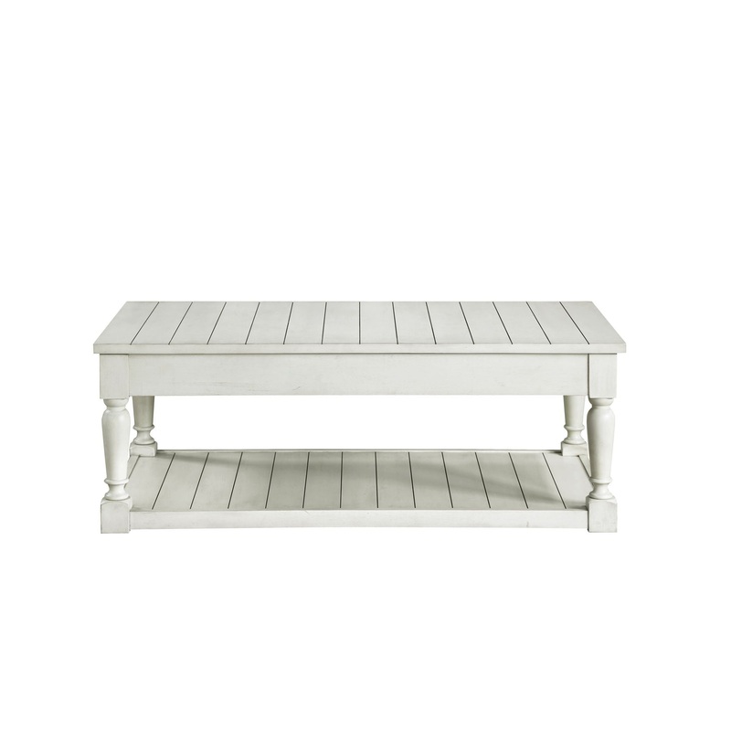 Hemingway – Lift Top Coffee Table – White