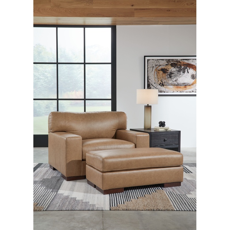 Lombardia – 2 Pc. – Chair And A Half, Ottoman – Tumbleweed