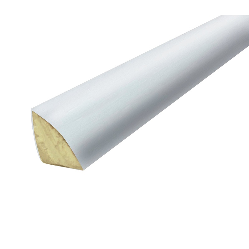 QUARTER ROUND AYOUS 14X14X3000 WHITE
