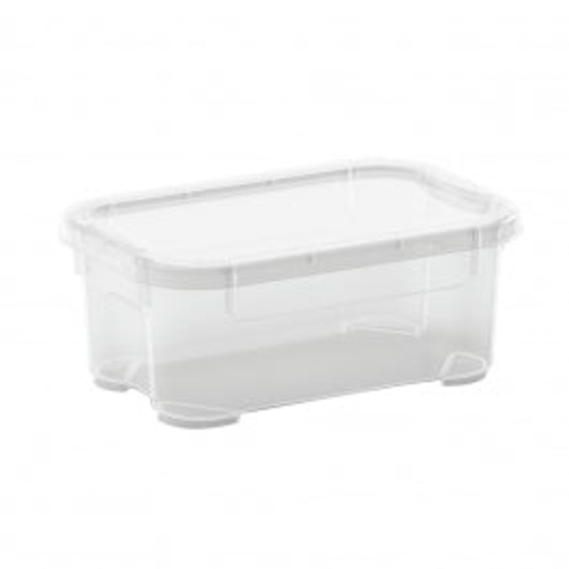 T-BOX MICRO LID T-BOX MICRO L17.5xP11.5xH7CM 1LT TRANSPARENT PLASTIC CONTAINER