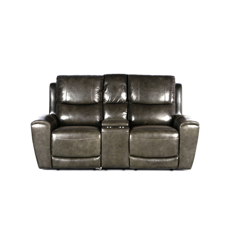 Laurel – Dual Power Console Loveseat