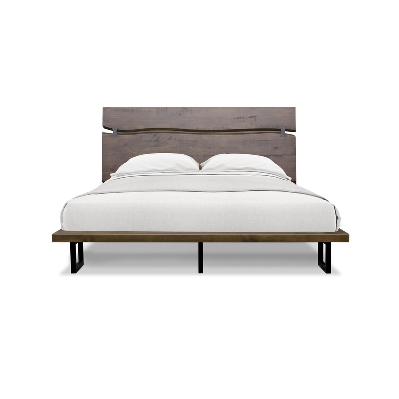 Pasco – Bed|Dark Brown|Queen