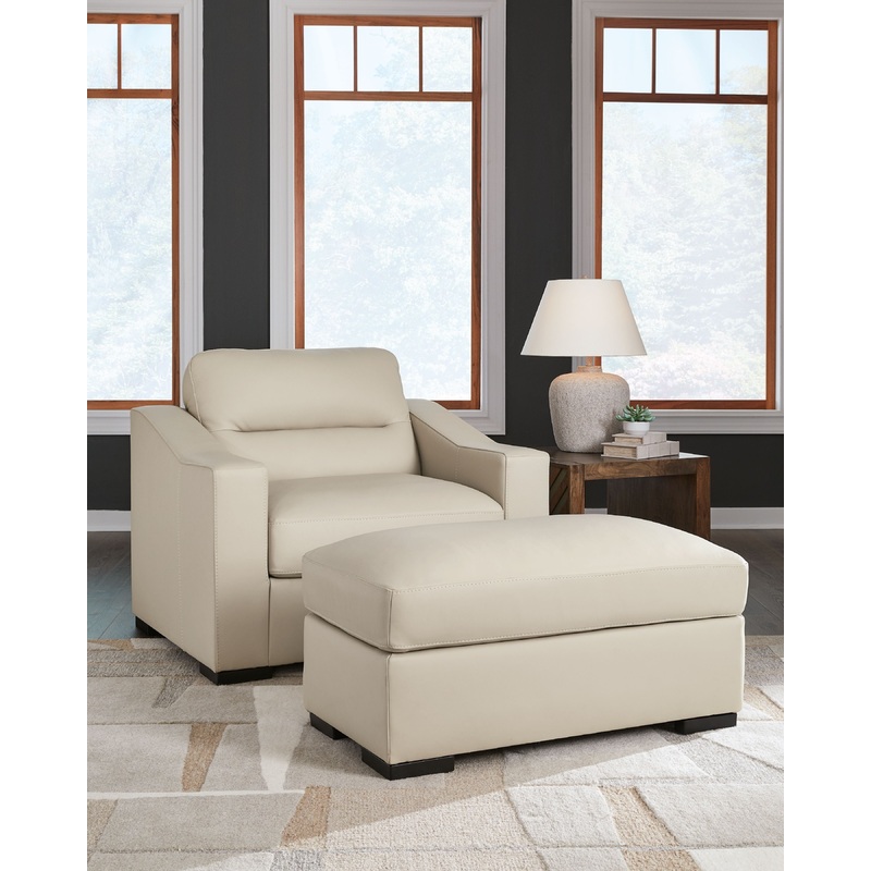 Treasure Trove – 2 Pc. – Chair And A Half, Ottoman – Almond