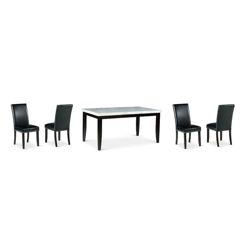 Westby – Dining Set|Black|5 Pc. Table, 4 Chairs|7 Pc. Table, 6 Chairs