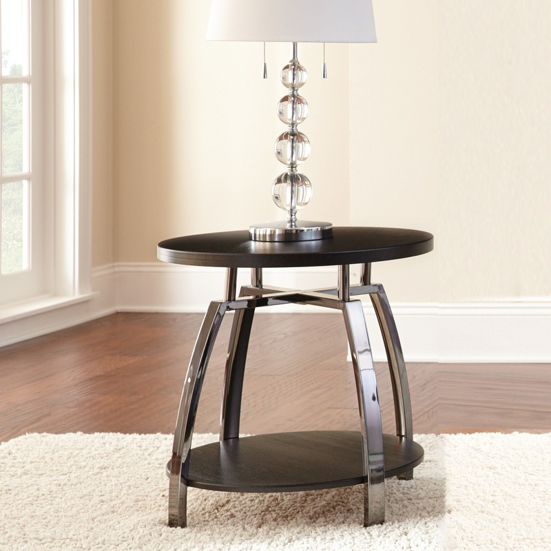 Coham – End Table – Brown
