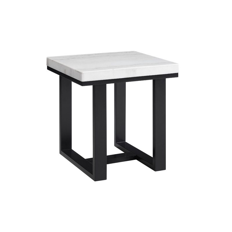 Lucca – End Table|Gray|White
