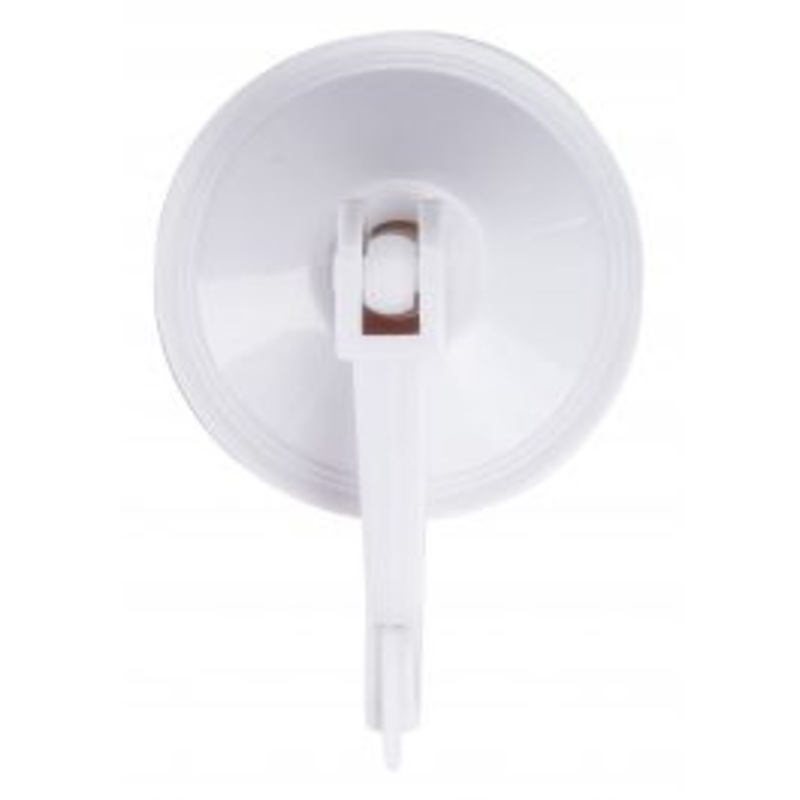 SUCTION CUP HOOK MEDIUM WHITE