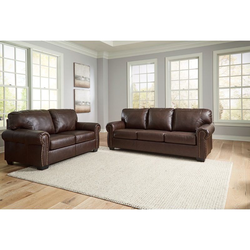 Colleton – Living Room Set|Dark Brown|2 Pc. – Sofa, Loveseat|3 Pc. – Sofa, Loveseat, Rocker Recliner