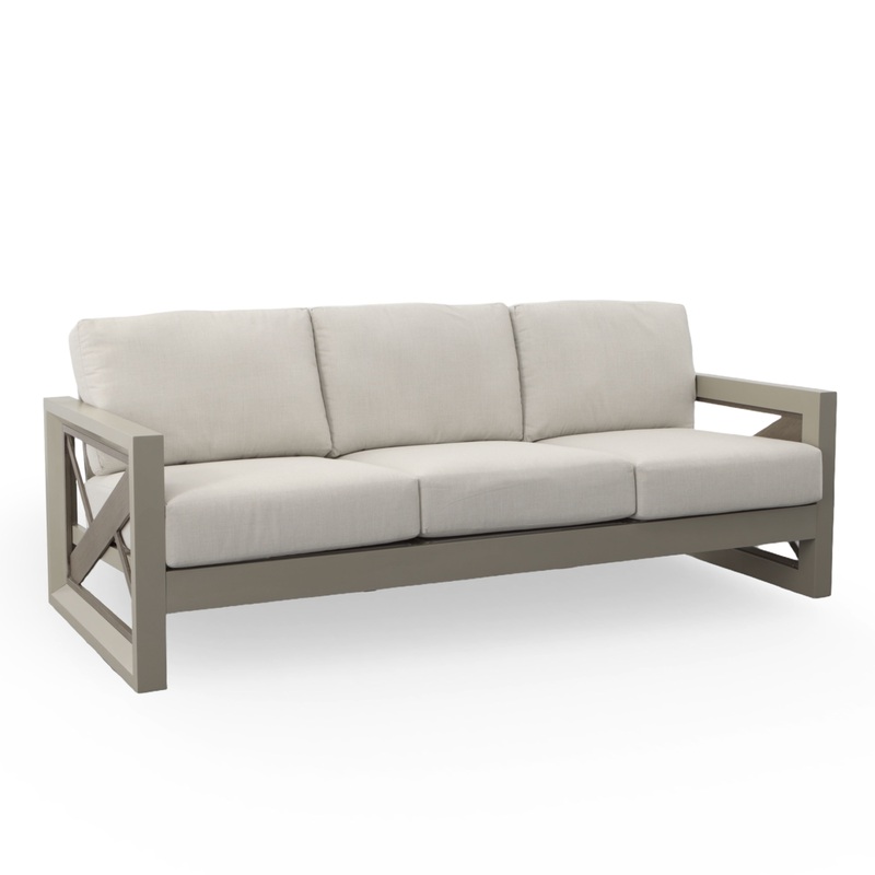 Dalilah – Patio Sofa – Gray