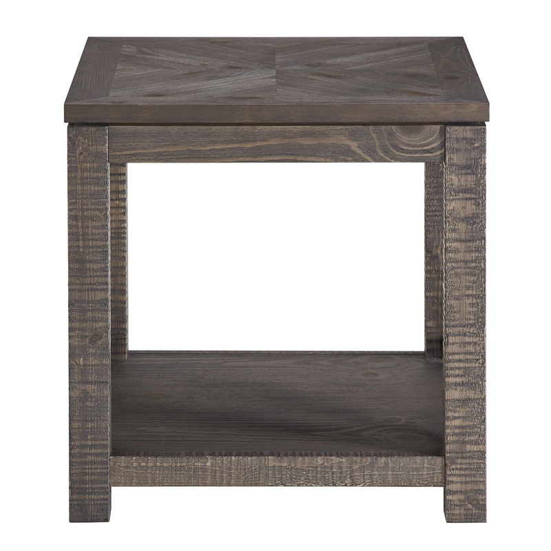 Dexter – Square End Table – Brown