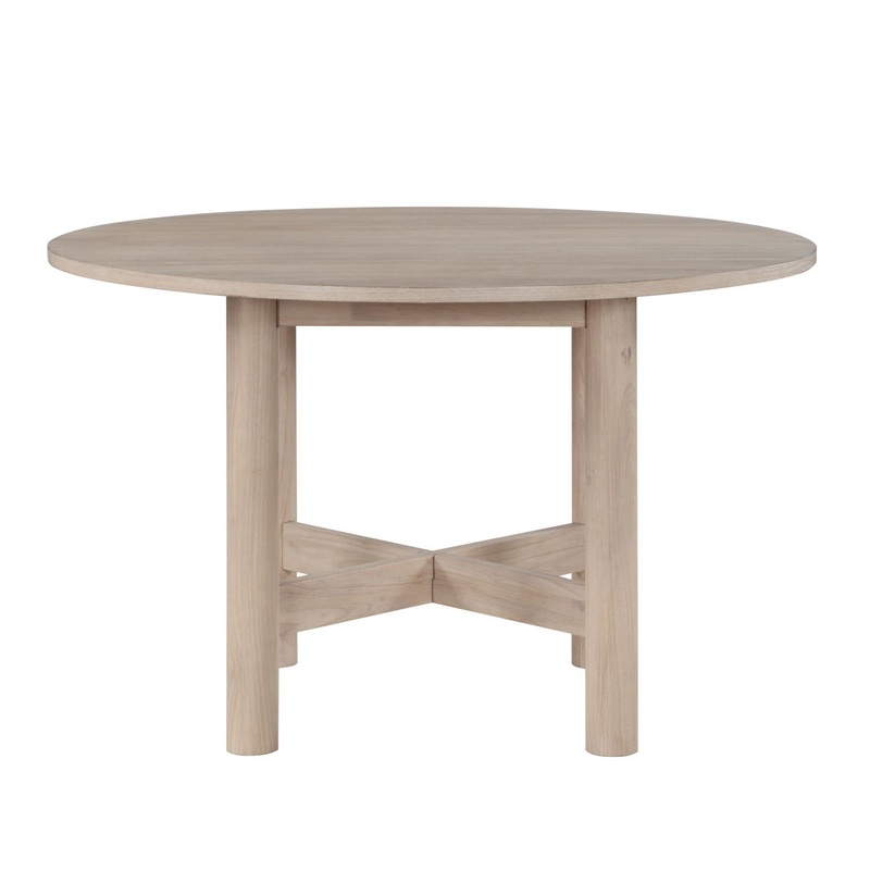 Gabby – Round Dining Table – Light Brown