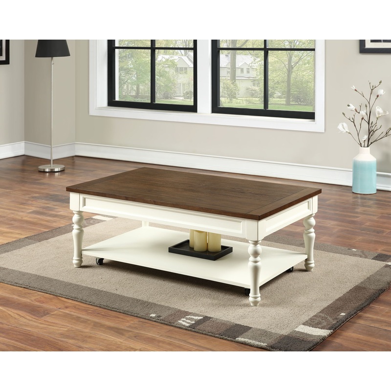Joanna – 3 Piece Table Set (2 End & Coffee Tables) – White