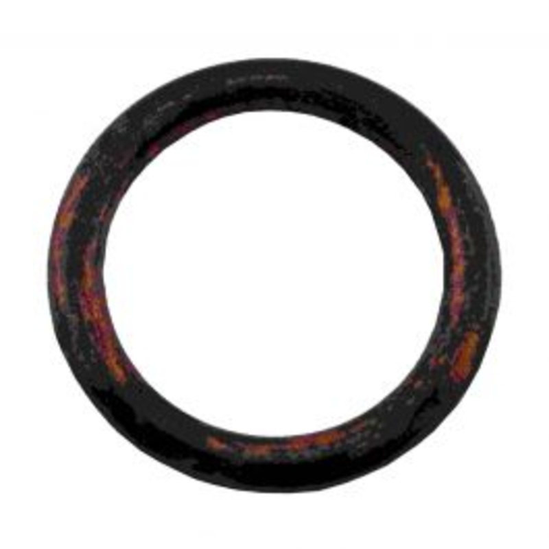 10 ECO PLASTIC RINGS BLACK COPPER D20