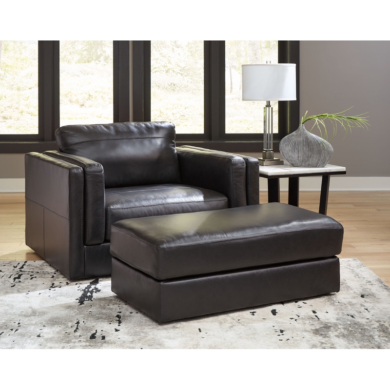 Amiata – Living Room Set|Black|4 Pc. Sofa, Loveseat, Chair And A Half, Ottoman|2 Pc. Chair And A Half, Ottoman|2 Pc. Sofa, Loveseat