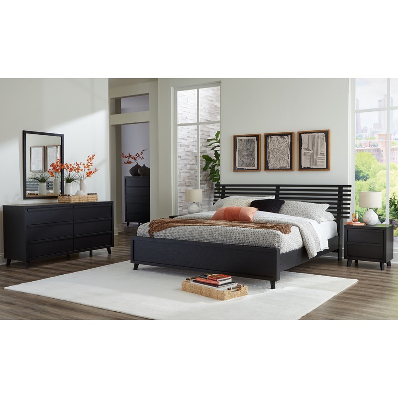 Danziar – Slat Panel Bedroom Set