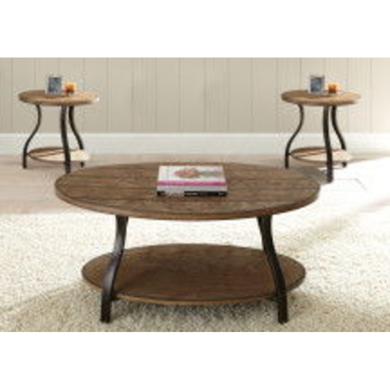Denise – 3 Piece Table Set – Brown