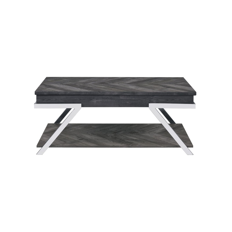 Roma – Lift Top Cocktail Table – Gray