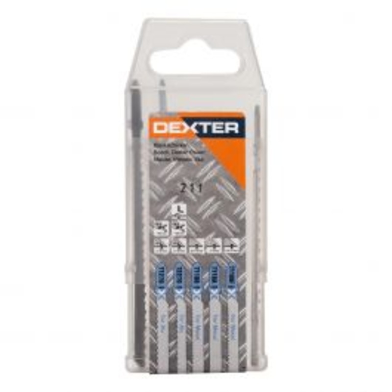 5-PIECE SET OF ASSORTED T-SAW BLADES FOR METAL