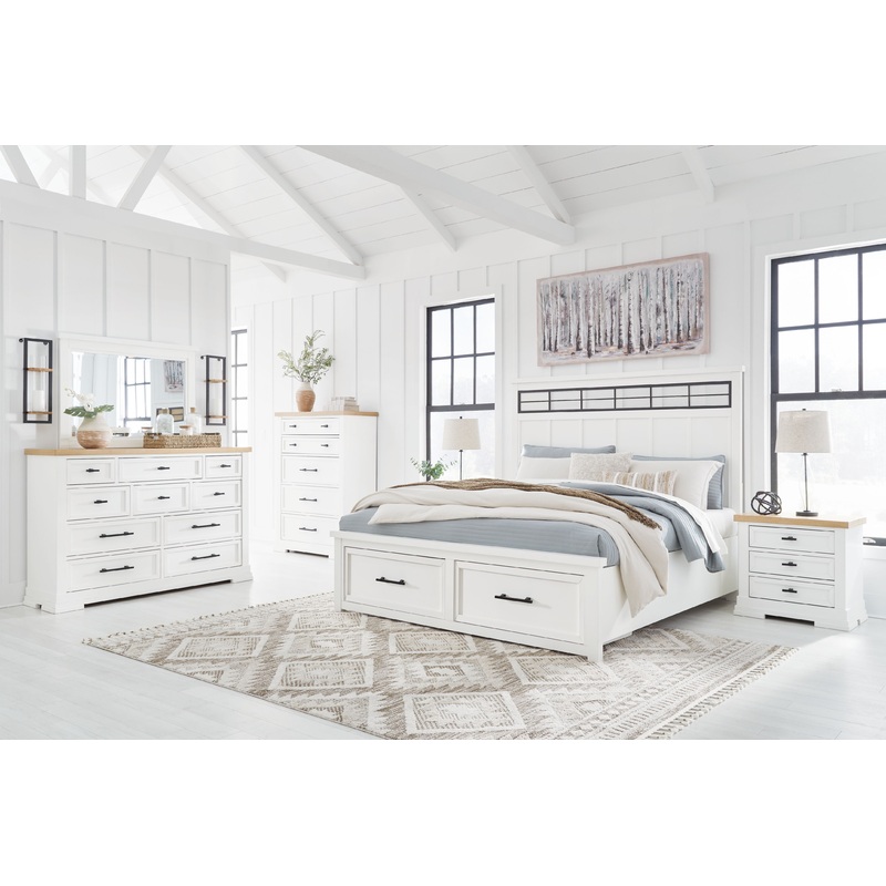 Ashbryn – Panel Storage Bedroom Set