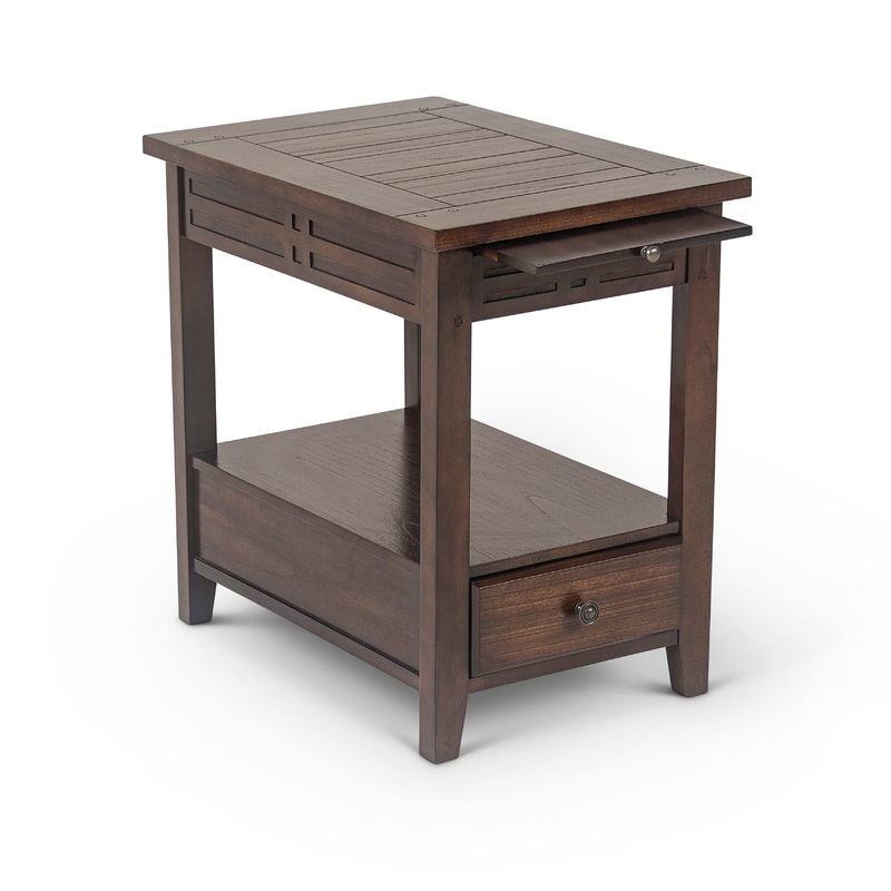 Crestline – Chairside End Table – Brown