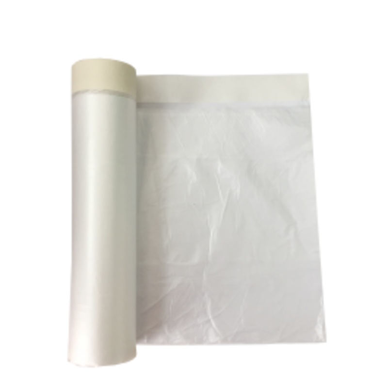SUPER LIGHT PLASTIC PROTECTION ROLL WITH DEXTER 7MICRON TAPE 2.1X10MT