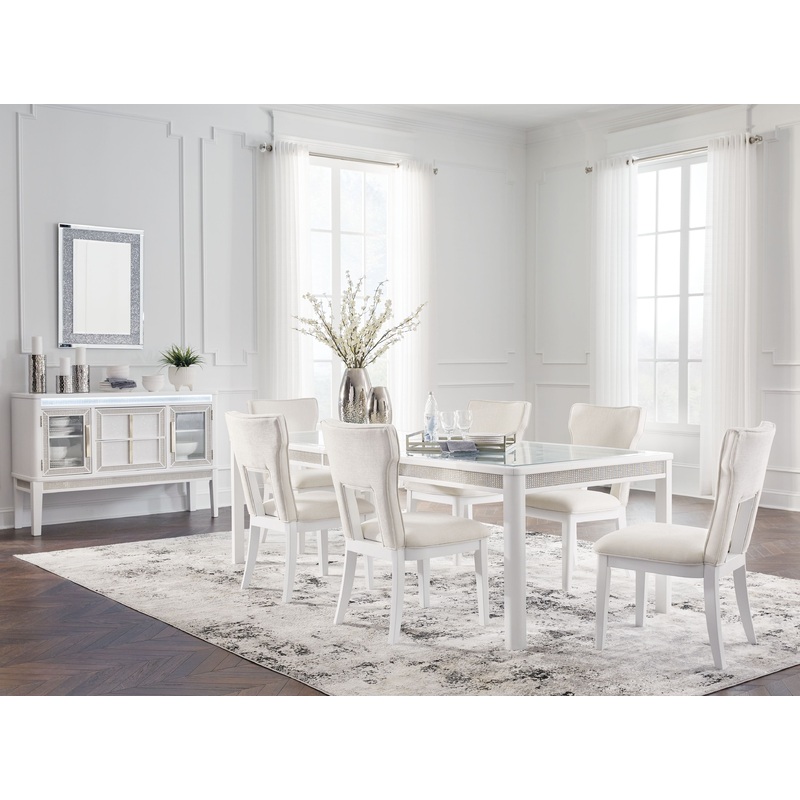 Chalanna – Rectangular Dining Room Extension Table Set