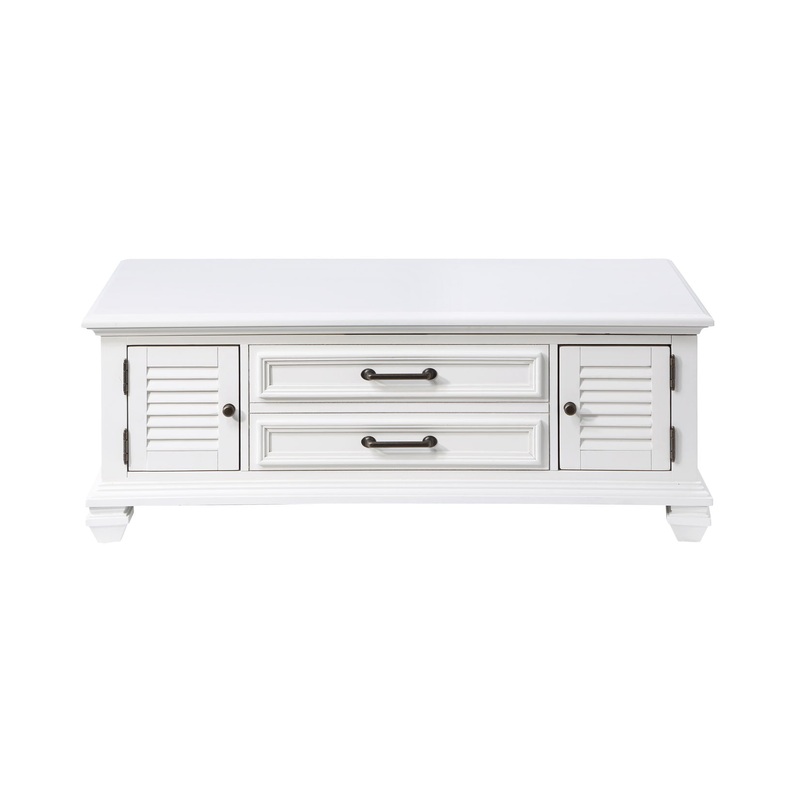 Charlestown – Lift Top Coffee Table – White