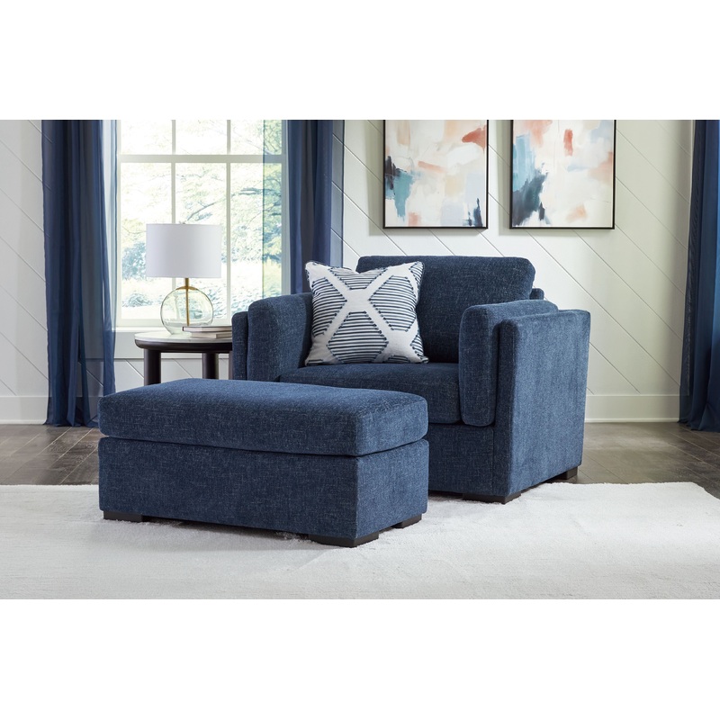 Evansley – Living Room Set|Blue|Gray|2 Pc. Chair And A Half, Ottoman|2 Pc. Sofa, Loveseat|4 Pc. Sofa, Loveseat, Chair And A Half, Ottoman