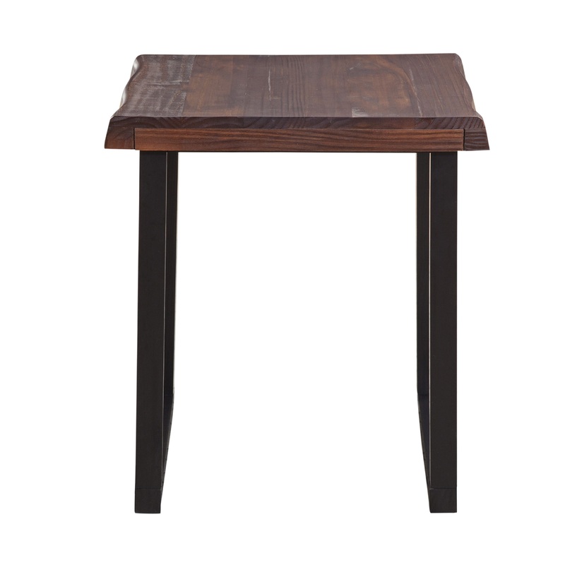 Jennings – Live Edge End Table – Brown