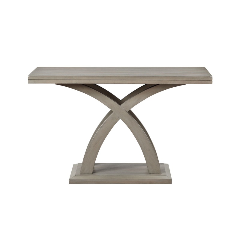 Jocelyn – Sofa Table|Dark Brown|Gray