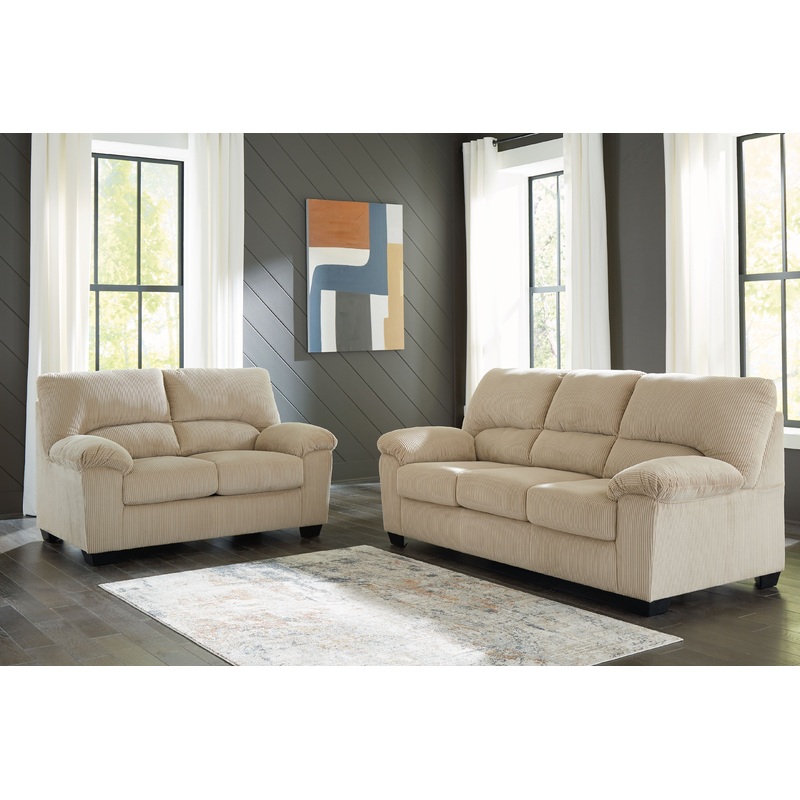 Simplejoy – Living Room Set|Beige|Black|Blue|2 Pc. Sofa, Loveseat|3 Pc. Sofa, Loveseat, Rocker Recliner